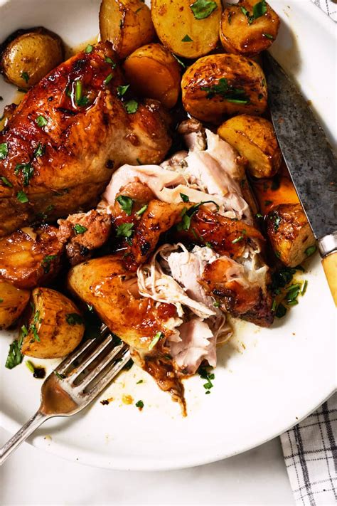 Chicken Thighs with Potatoes | Primavera Kitchen