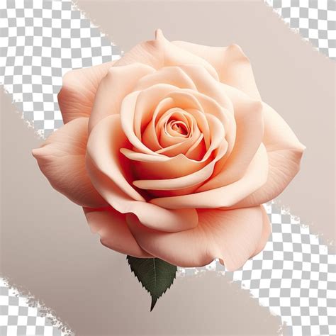 Premium PSD A Pink Rose With The Word Pink On It