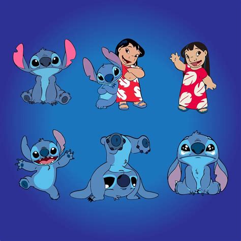 Lilo And Stitch Svg Stitch Svg Bundle Layered Item Lilo And Stitch Svg