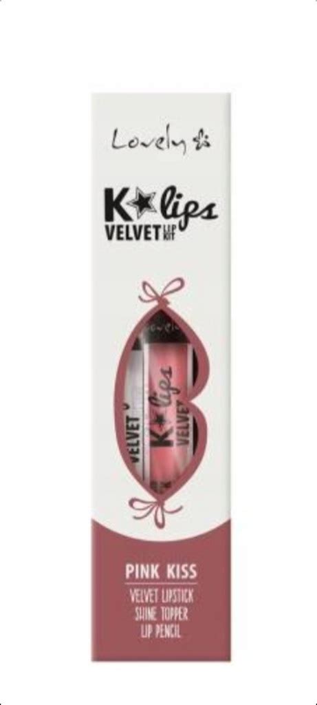 Lovely K Lips Velvet Pink Kiss Zestaw Do Ust 12742562964 Oficjalne