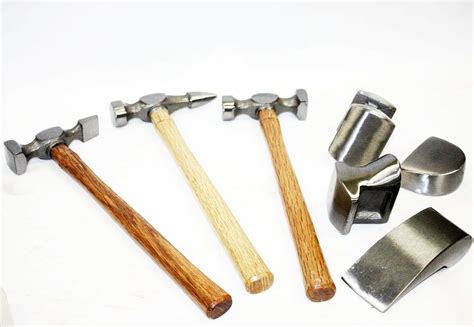 Pc Auto Body Panel Dent Repair Tool Kit Wood Body Beating Hammers