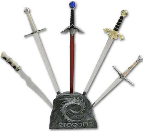 Eragon Miniature Sword Set with Stand(MC-ERMSET) Zar'roc Sword of ...