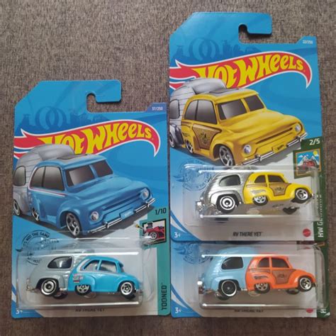 Hot Wheels Campervan RV There Yet TOONED HW GETAWAYS Shopee Malaysia