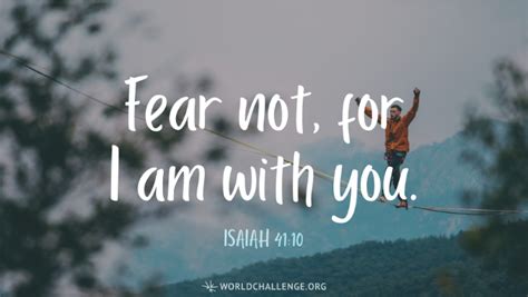 Fear Not For I Am With You Isaiah 4110 By Nico Zwaneveld Short