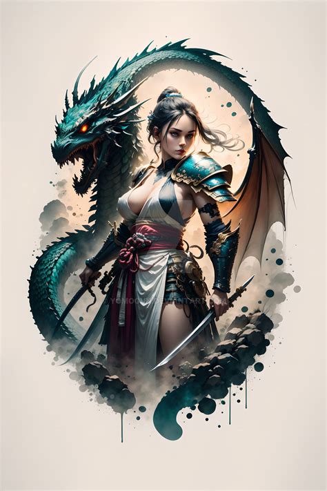 Dragon Warrior by Yomogun on DeviantArt