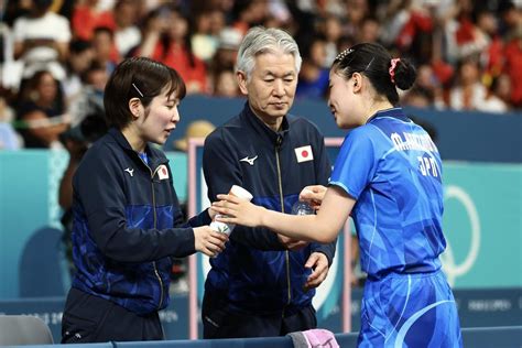 【卓球】女子団体決勝、第3試合シングルスは張本美和登場も世界3位選手に1－3で敗れ銀メダル 卓球 パリオリンピック2024写真ニュース