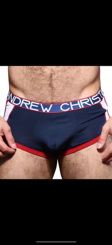 Andrew Christian Shorty Almost Naked Retro Mesh Bleu Marine