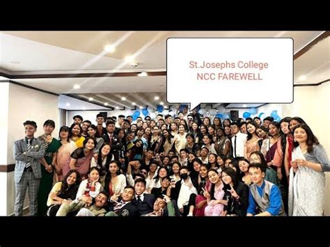 Good Time With Great Peoples St Josephs College Ncc Farewell Vlog