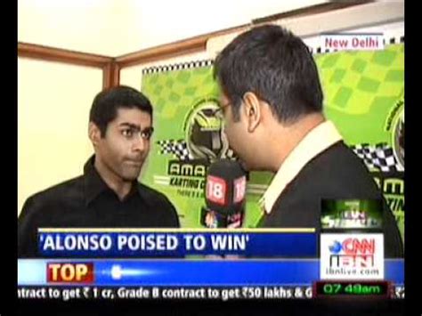 Cnn Ibn Interview With Karun Chandhok Youtube