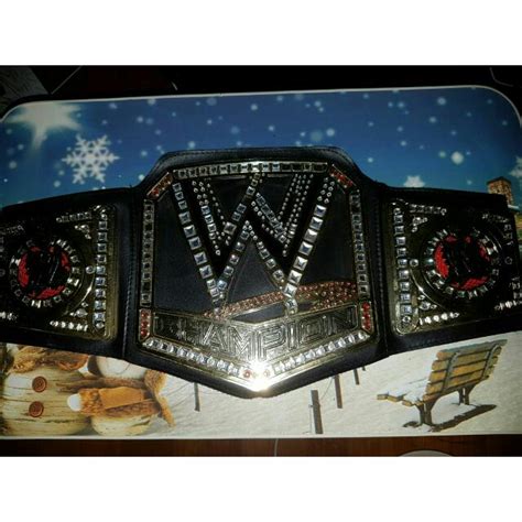 WWE WORLD HEAVYWEIGHT CHAMPION BELT, Hobbies & Toys, Toys & Games on ...