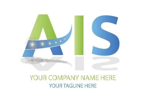 Premium Vector Ais Letter Logo