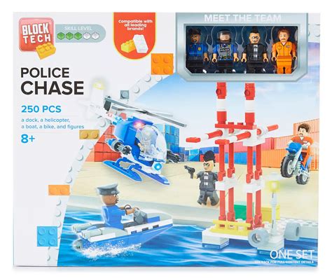 Block Tech Police Chase Piece Building Set Big Lots