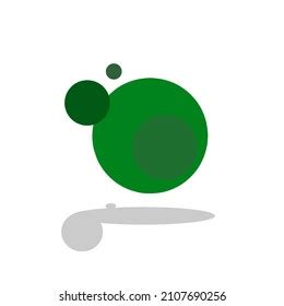 Vector Image Green Ball Logo Stock Vector (Royalty Free) 2107690256 ...