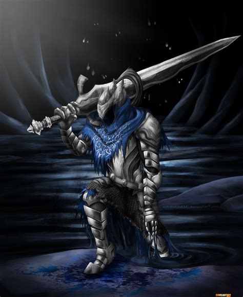 Knight Artorias From The Dark Souls Games Game Art HQ