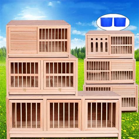 All Seasons Bird Accessories Modular Wooden Birds House Racing Pigeon