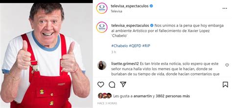 Chabelo murió EN VIVO últimas noticias de Xavier López trayectoria