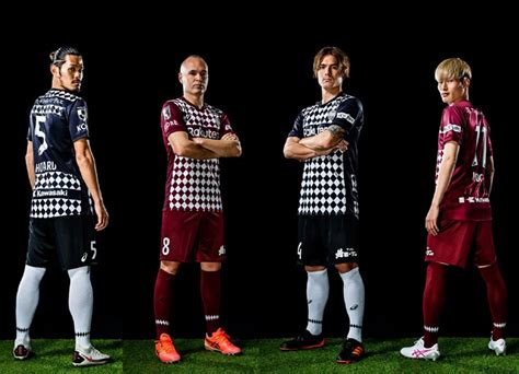 Vissel Kobe Asics Home And Away Kits Football Shirt Culture