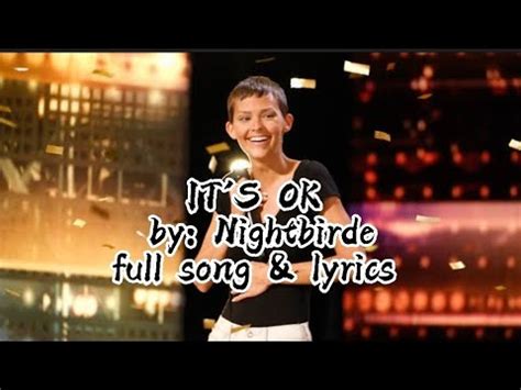 It S Ok By Nightbirde Full Song Lyrics YouTube