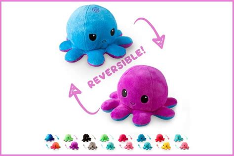 La Peluche Poulpe R Versible Arrive Officiellement En France