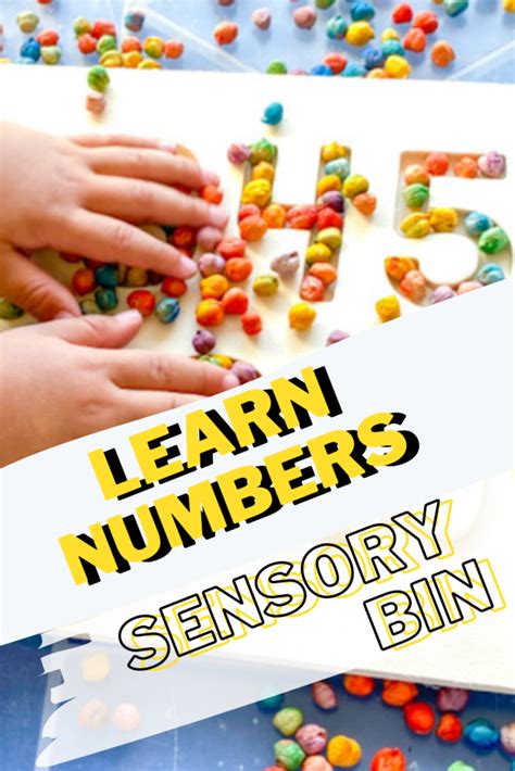 Learning Numbers Sensory Bin Kid Activities With Alexa