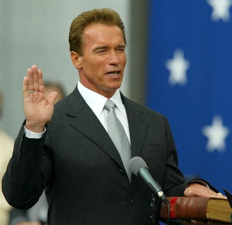 When was Arnold Schwarzenegger governor of California?