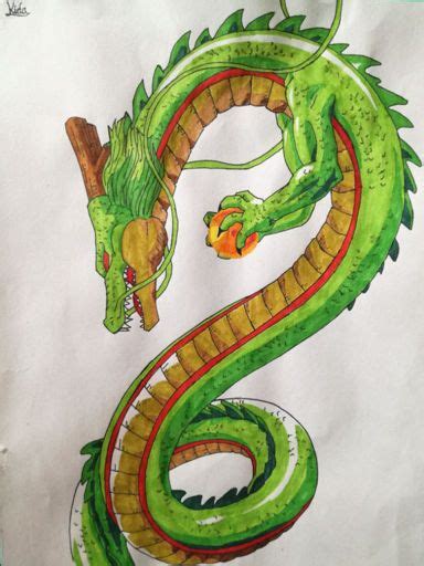 Dragon Ball Z Shenron Drawing