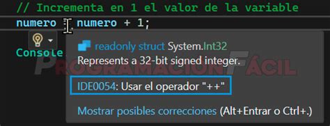 C Los Operadores M Dulo Incremento Y Decremento