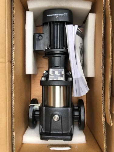 Grundfos Cr3 7 A Fgj A E Hqqe Vertical Multi Etapa Centrífugo Bomba 0550kw Ebay