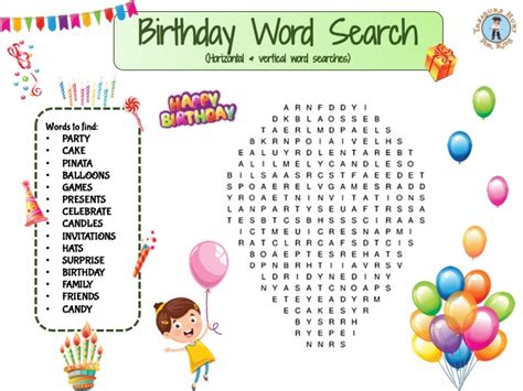 Birthday Word Search Off Dpise Dps Uminho Pt