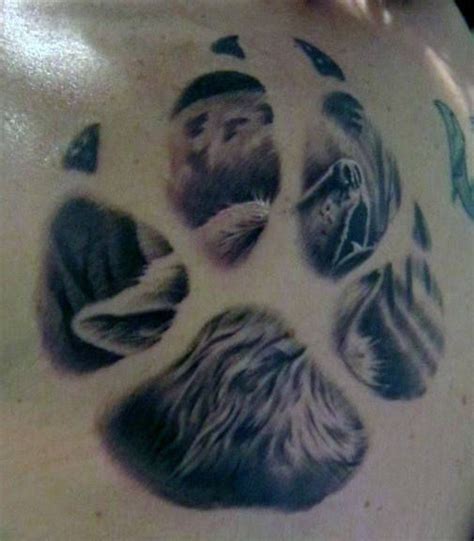 Wolf Paw Tattoo Designs For Men Inspiration Guide Wolf