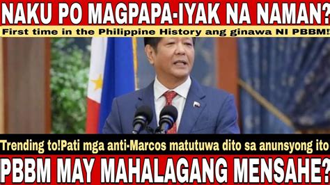 NAKAKAGIMBAL NA REBELASYON PBBM VIRAL MATAPOS ANG KANYANG MABIGAT NA