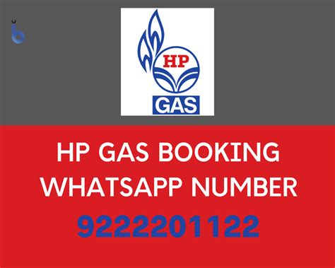 HP Gas Booking WhatsApp Number Bank India