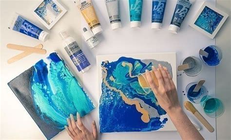 Comment débuter le pouring Cultura Tutoriels de peinture