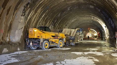 A Genève Le Tunnel De La Route Des Nations Est Percé Batimag