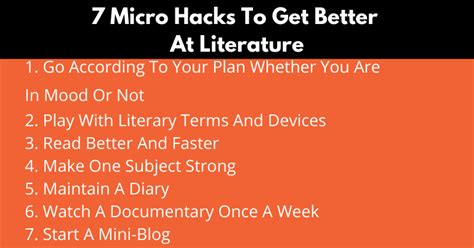 Hacks For Literature Monthly