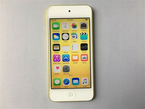 Apple Ipod Touch 5th Gen Wi Fi Yellow 16gb Lryz56139 Swappa