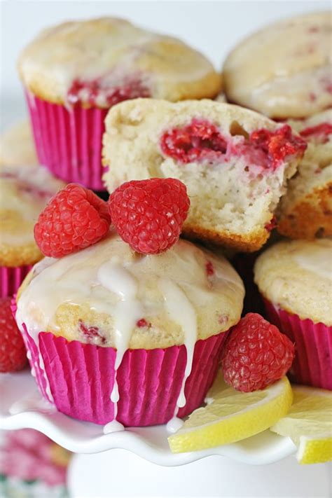 Raspberry Lemon Muffins Glorious Treats