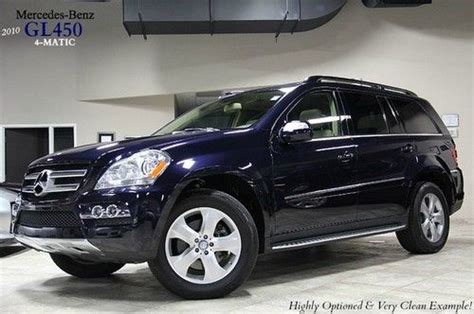 Buy Used 2010 Mercedes Benz Gl450 4 Matic P2 Premium Rear Seat Dvd Xenons Keyless Go Wow In