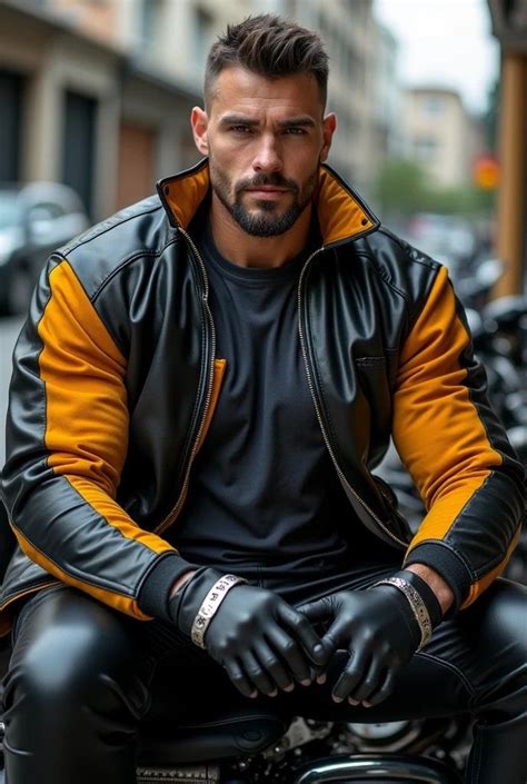 Pin By Éder Rodrigues On Tô Na Moda In 2024 Leather Fashion Men