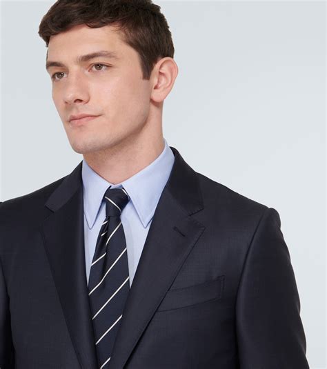 Trofeo wool suit in blue - Zegna | Mytheresa