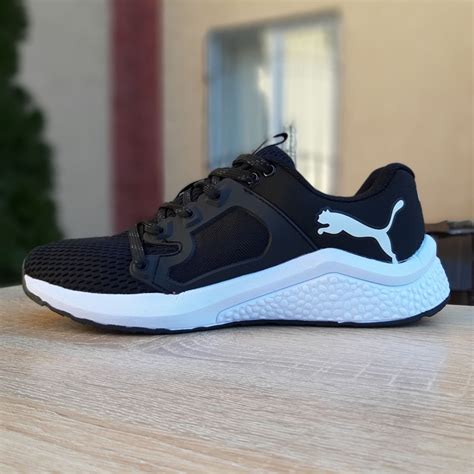 Puma Hybrid Racer Кроссовки мужские весна лето черно-белые Пума Гибрид ...