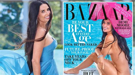 Demi Moore Strips Completely Naked At In Stunning Cover Shoot Mirror Online