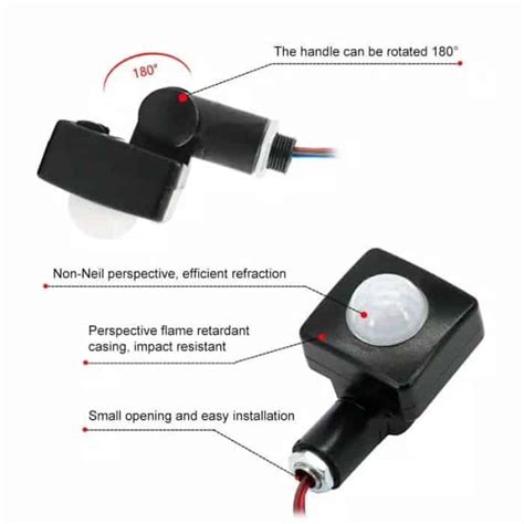 Sensor Gerak Pir Infra Merah Outdoor V Amsan Electronics