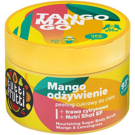 Tutti Frutti Tango Mango Od Ywczy Peeling Cukrowy Do Cia A G Hebe Pl