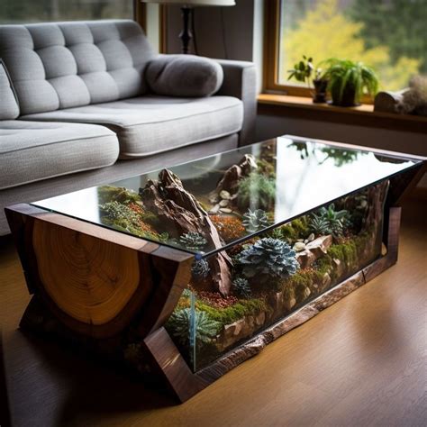 Adorable Miniature Terrarium Ideas For You To Try Coffee Table