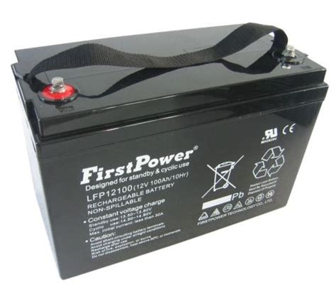 Firstpower 12V 100Ah Maintenance Free Lead Acid Solar Battery LFP12100