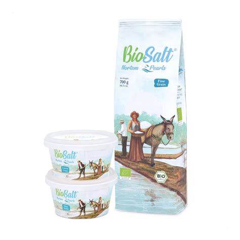 Biosalt Pack X G Fina Perlas De Sal Marina Virgen Ecol Gica