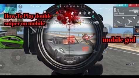 How To Use Double Sniper On Mobile Awm M B Like Pc Players