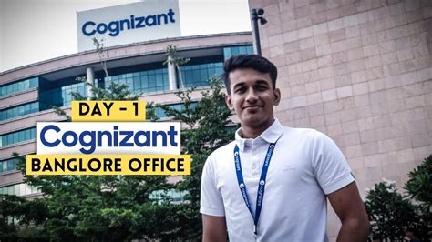 First Day At Cognizant Banglore Manyata Embassy Business Park