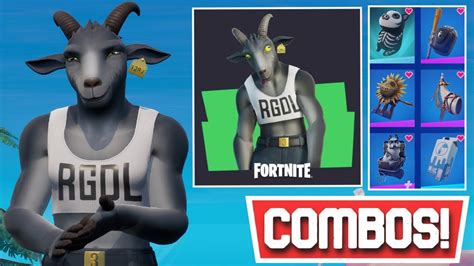 New Best A Goat Skin Goat Simulator 3 X Fortnite Combos Fortnite Youtube